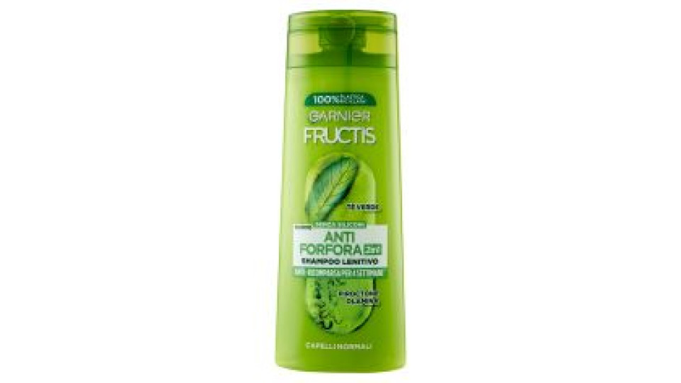 Garnier Fructis Shampoo Antiforfora 2in1 Lenitivo, Per Capelli Normali, 250 Ml