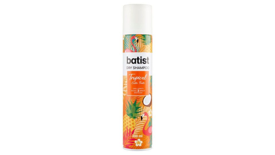 Batist Dry Shampoo Tropical Exotic Fruits 200 Ml