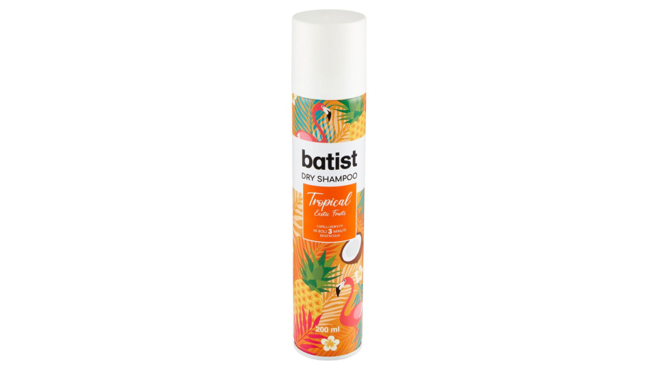 Batist Dry Shampoo Tropical Exotic Fruits 200 Ml