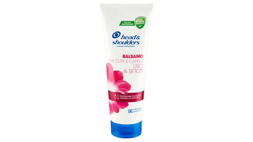 Head & Shoulders Balsamo Antiforfora Lisci & Setosi 220 Ml