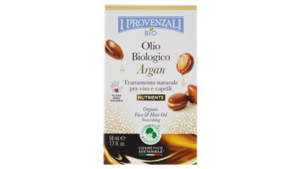 I Provenzali Bio Olio Biologico Argan 50 Ml