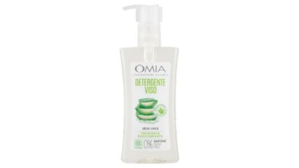 Omia Laboratori Ecobio Detergente Viso Idratante Equilibrante Aloe Vera 200 Ml