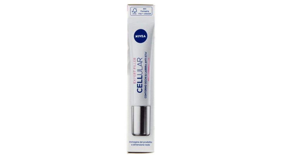 Nivea Cellular Expert Filler Contorno Occhi & Labbra Anti-età 15 Ml