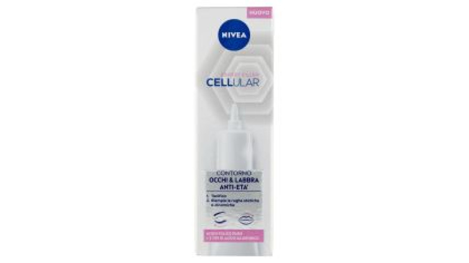 Nivea Cellular Expert Filler Contorno Occhi & Labbra Anti-età 15 Ml