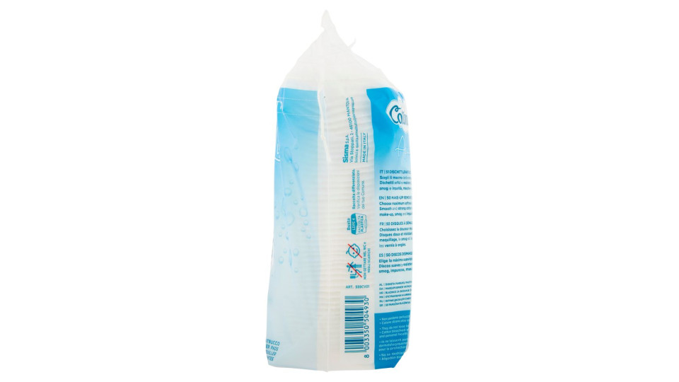 Cotoneve Aqua Life Dischetti Levatrucco 50 Pz