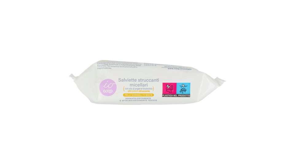 Salviette Struccanti Micellari Pelli Normali E Miste 25 Pz