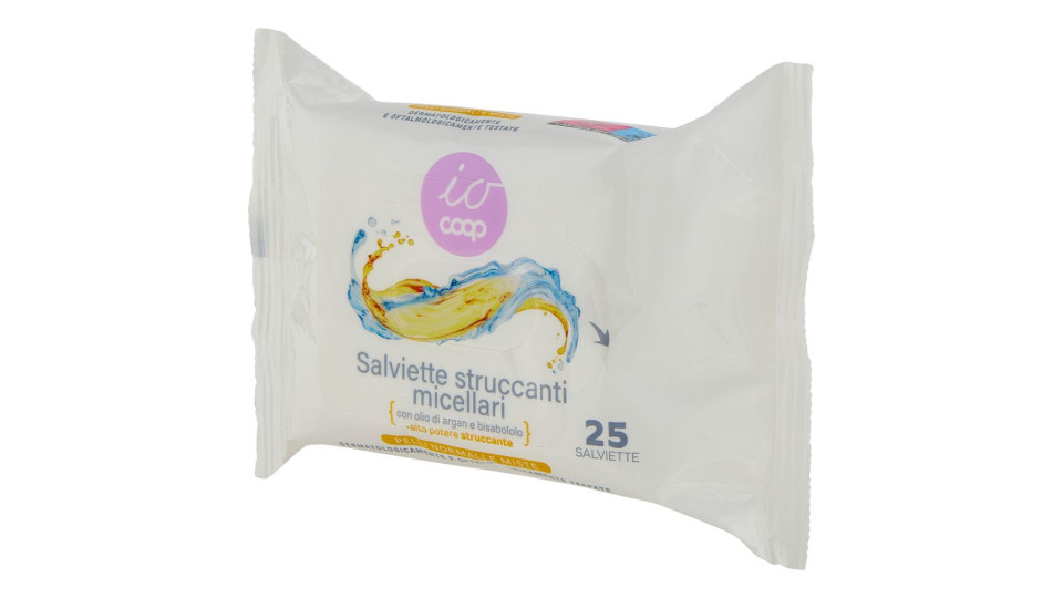Salviette Struccanti Micellari Pelli Normali E Miste 25 Pz