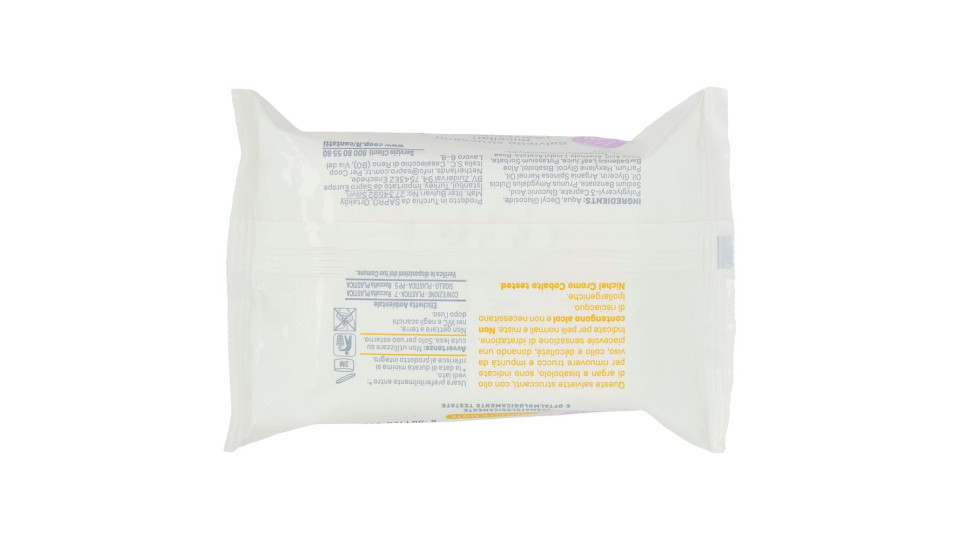 Salviette Struccanti Micellari Pelli Normali E Miste 25 Pz