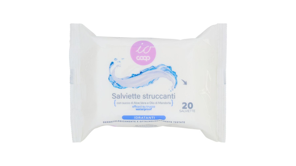 Salviette Struccanti Idratanti 20 Pz
