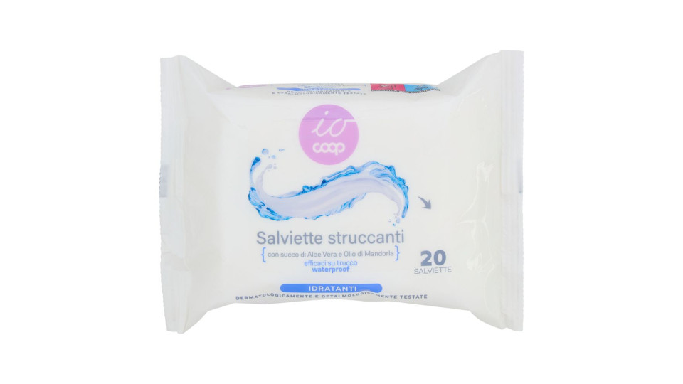 Salviette Struccanti Idratanti 20 Pz