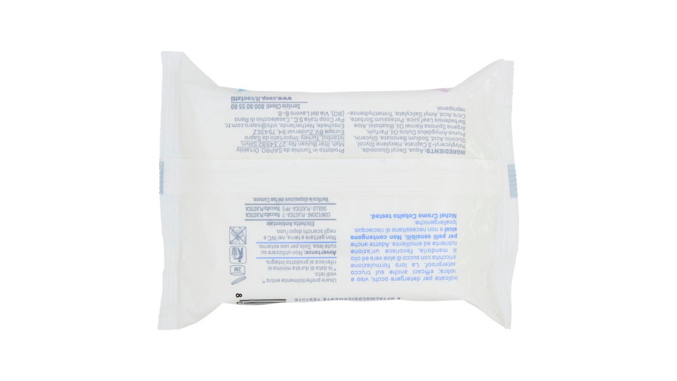 Salviette Struccanti Idratanti 20 Pz