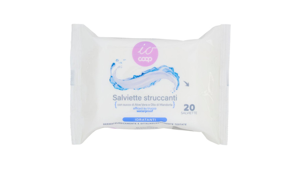 Salviette Struccanti Idratanti 20 Pz