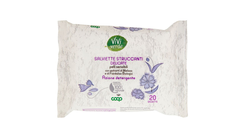 Salviette Struccanti Delicate 20 Pz