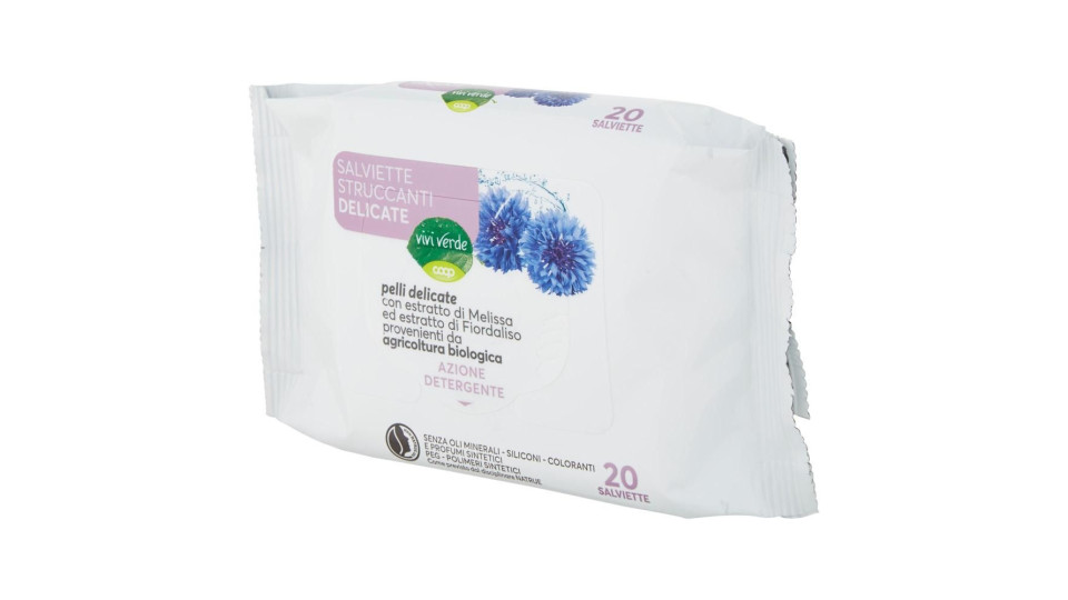 Salviette Struccanti Delicate 20 Pz