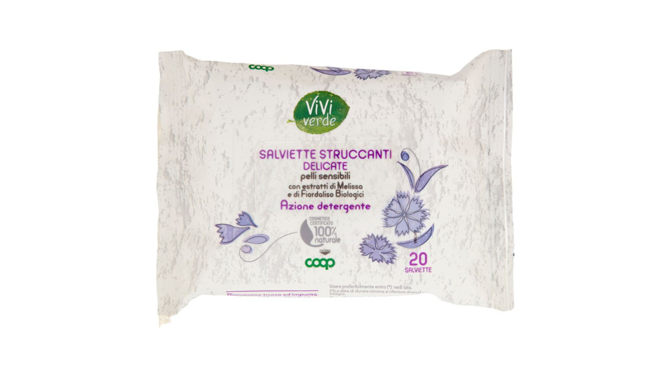 Salviette Struccanti Delicate 20 Pz