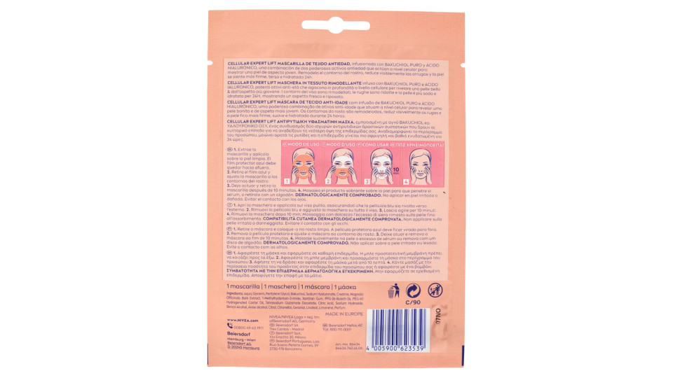 Nivea Cellular Expert Lift Anti-age Tissue Mask