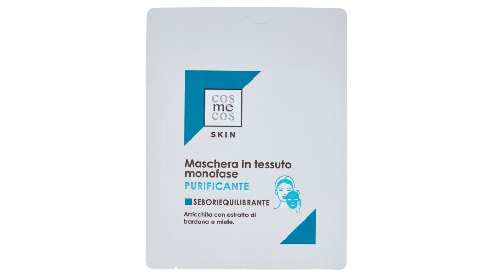 Skin Maschera In Tessuto Monofase Purificante 1 Pz