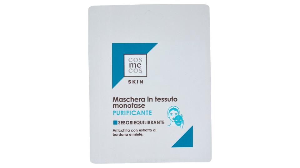 Skin Maschera In Tessuto Monofase Purificante 1 Pz