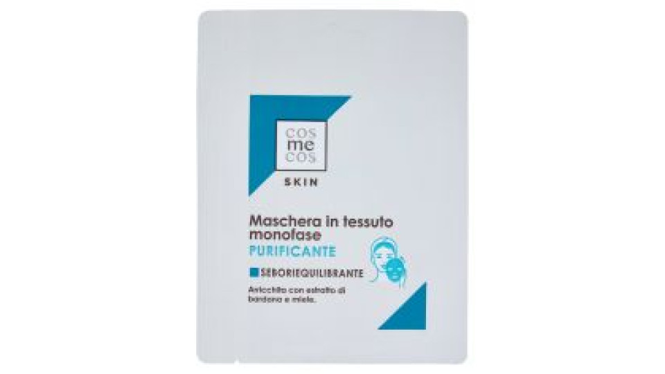 Skin Maschera In Tessuto Monofase Purificante 1 Pz
