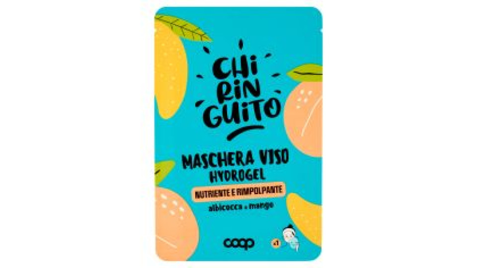 Maschera Viso Hydrogel Nutriente E Rimpolpante 1 Pz