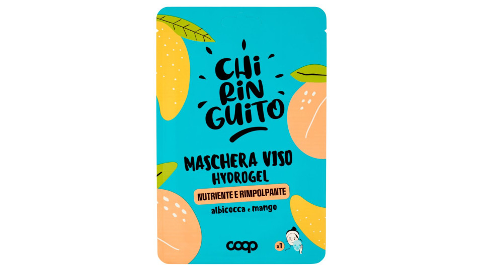 Maschera Viso Hydrogel Nutriente E Rimpolpante 1 Pz