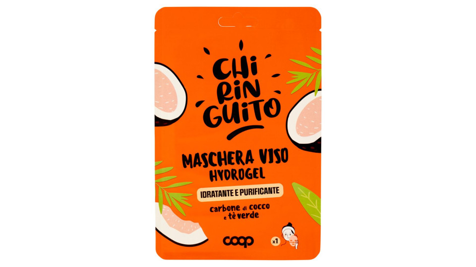 Maschera Viso Hydrogel Idratante E Purificante 1 Pz