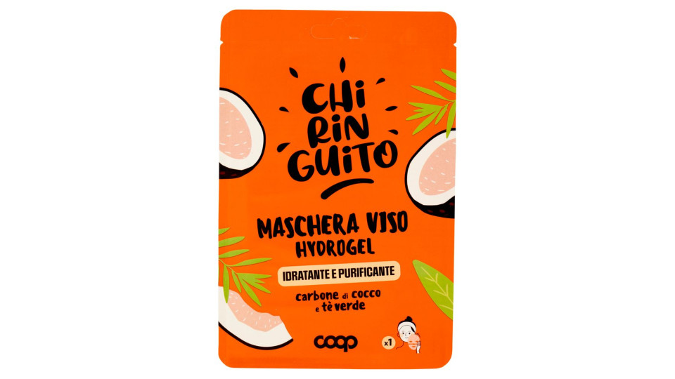Maschera Viso Hydrogel Idratante E Purificante 1 Pz