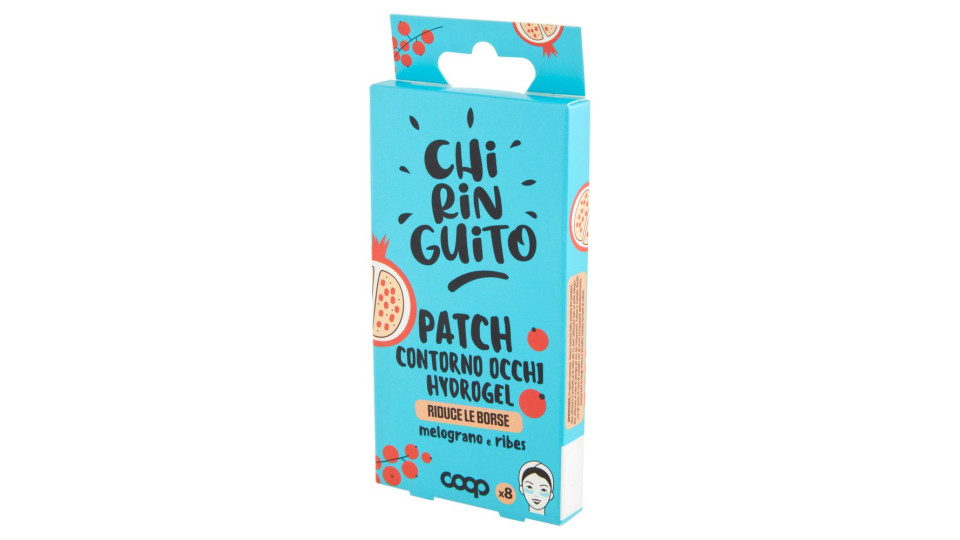 Patch Contorno Occhi Hydrogel Riduce Le Borse 8 Pz