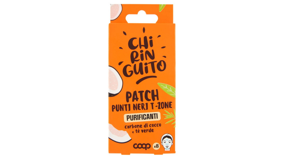 Patch Punti Neri T-zone Purificanti 8 Pz
