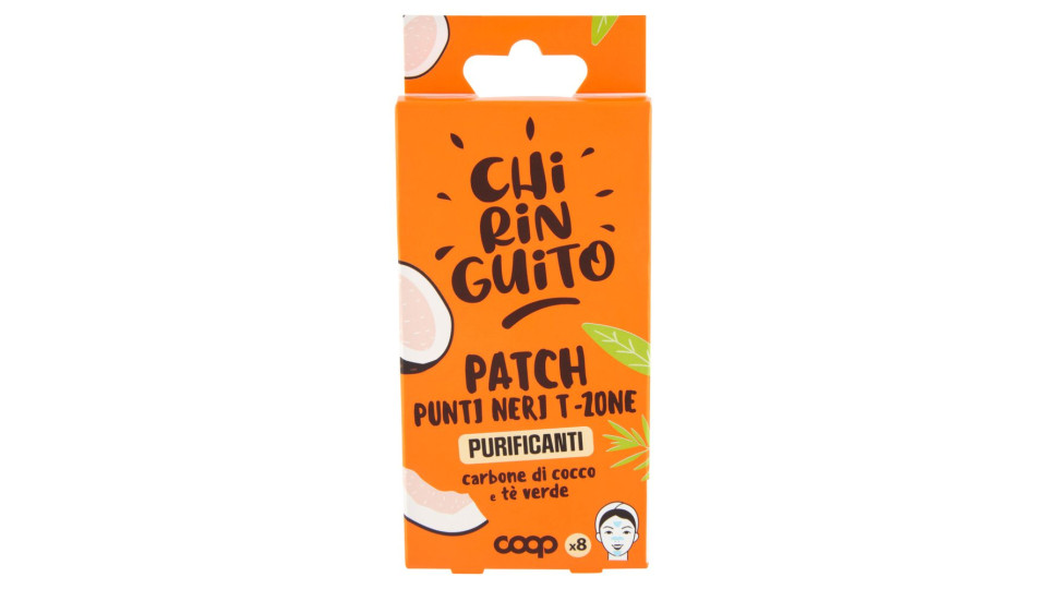 Patch Punti Neri T-zone Purificanti 8 Pz
