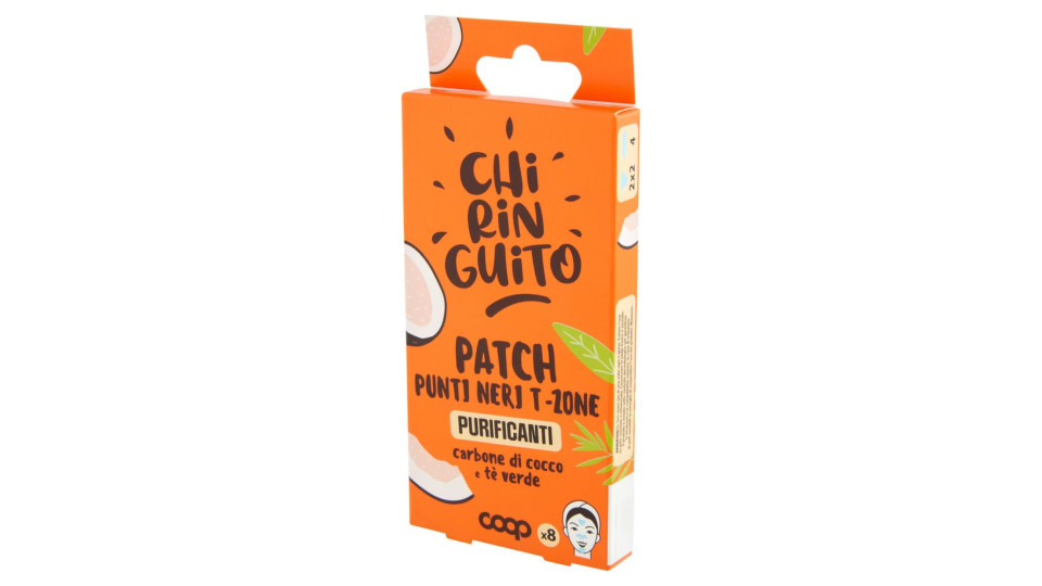 Patch Punti Neri T-zone Purificanti 8 Pz