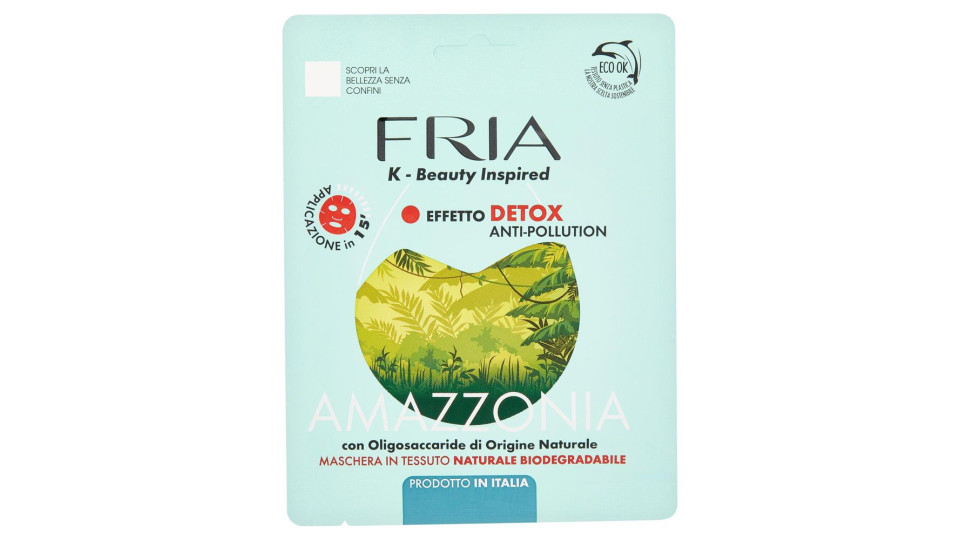 Fria Maschere Viso Monofase Amazzonia Detox Anti-pollution