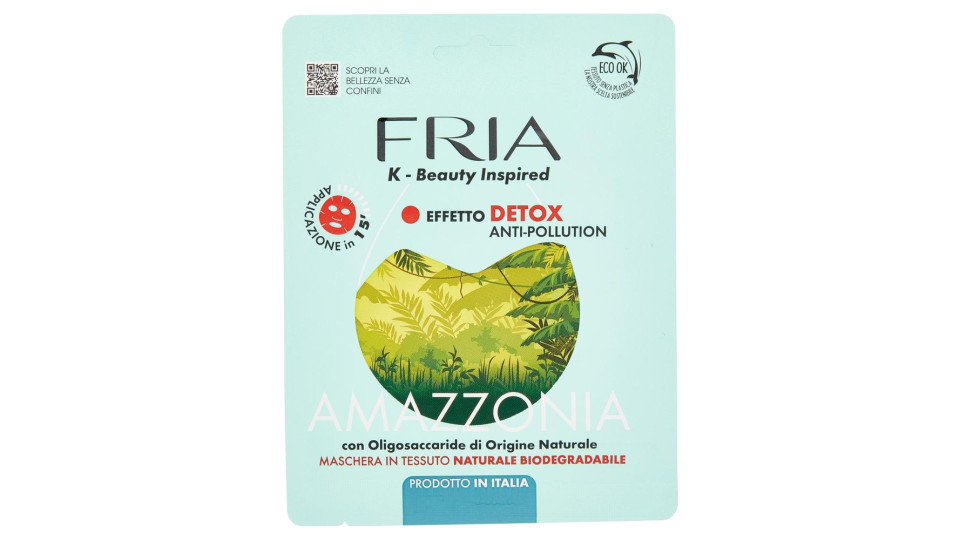 Fria Maschere Viso Monofase Amazzonia Detox Anti-pollution
