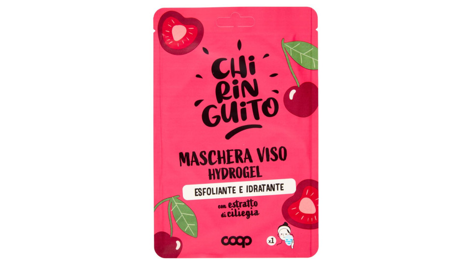 Maschera Viso Hydrogel Esfoliante E Idratante 1 Pz