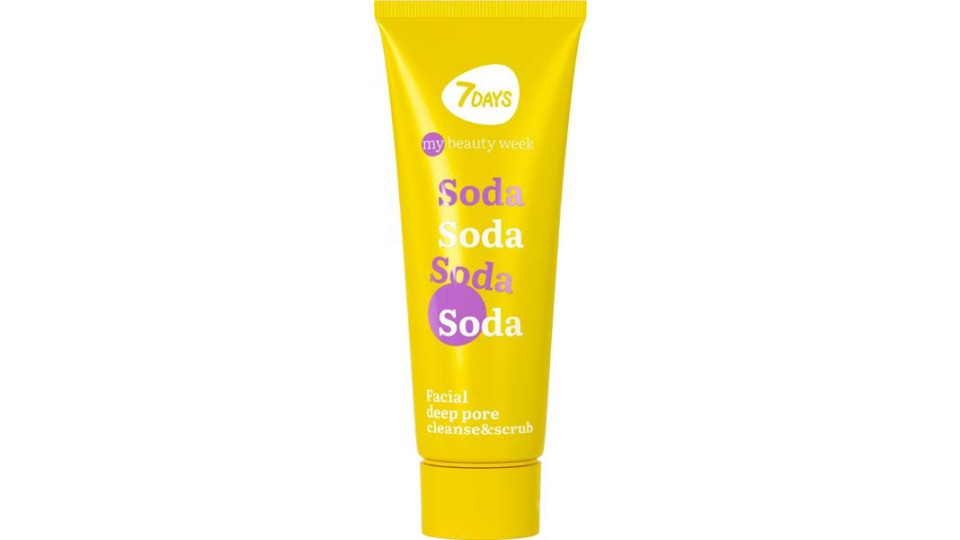 Depurazione Profonda E Scrub Per Viso Soda 7days 80 Ml