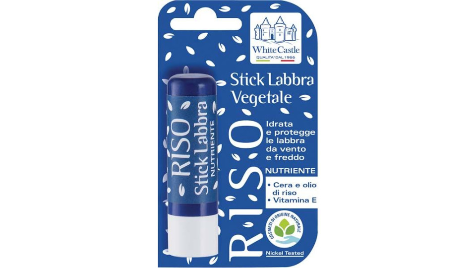Riso Stick Labbra Nutriente White Castle La Nordica 5,5 Ml