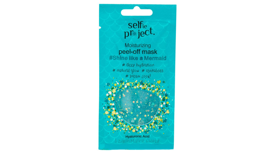 Selfie Project Moisturizing Peel-off Mask Shine Like A Mermaid 12 Ml