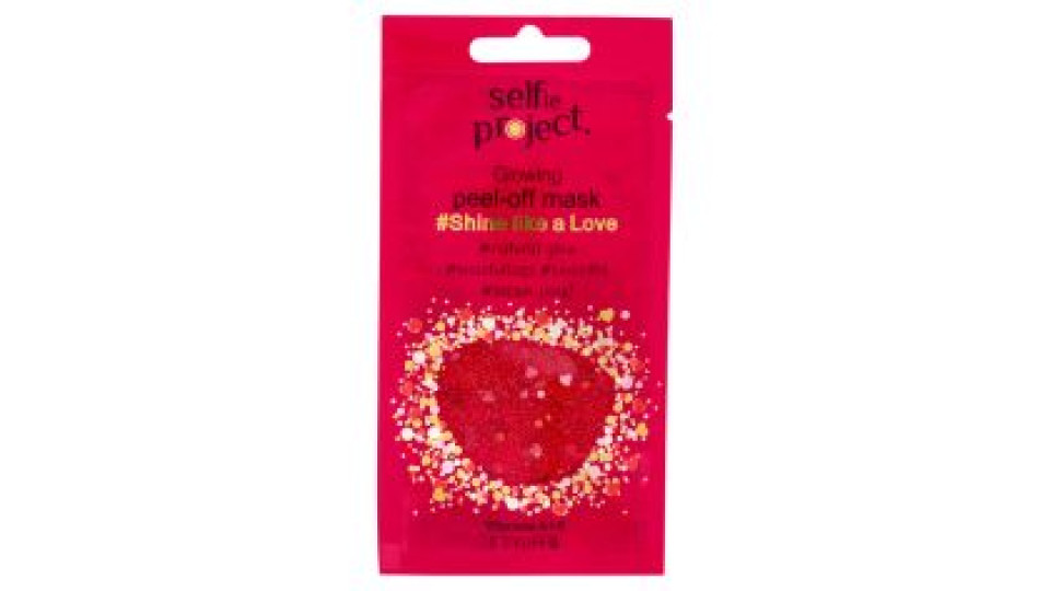 Selfie Project Glowing Peel-off Mask Shine Like A Love 12 Ml