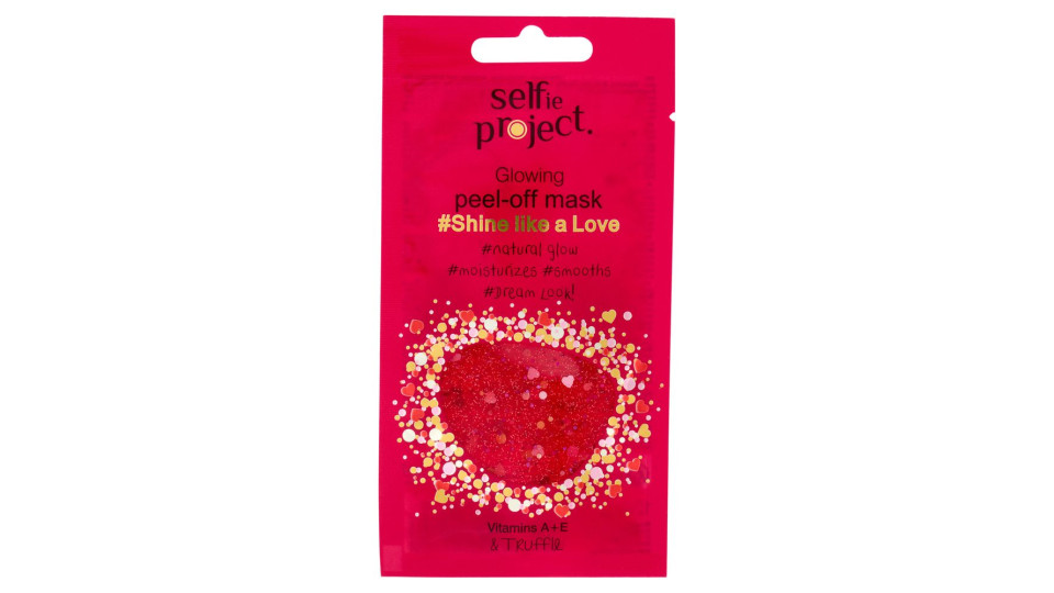 Selfie Project Glowing Peel-off Mask Shine Like A Love 12 Ml