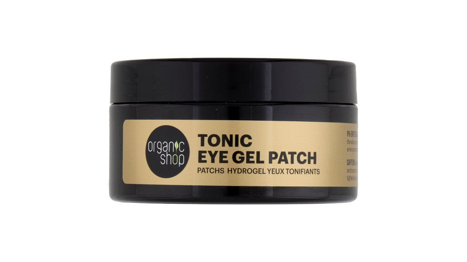 Organic Shop Tonic Eye Gel Patch Pu-erh Tea & Caffeine 60 Pz