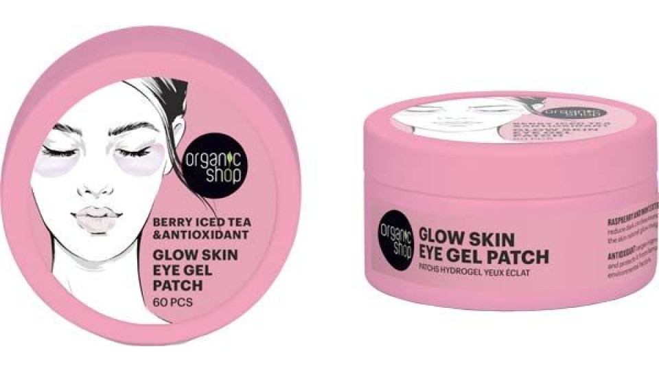 Patch Occhi Gel Illuminanti Con Tè Freddo Antiossidante Organic Shop