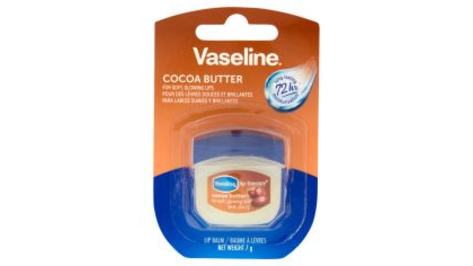 Vaseline Lip Therapy Cocoa Butter Lip Balm 7 G