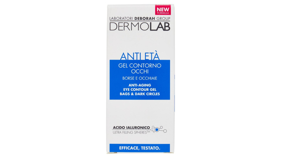 Dermolab Anti Età Gel Contorno Occhi Borse E Occhiaie 15 Ml