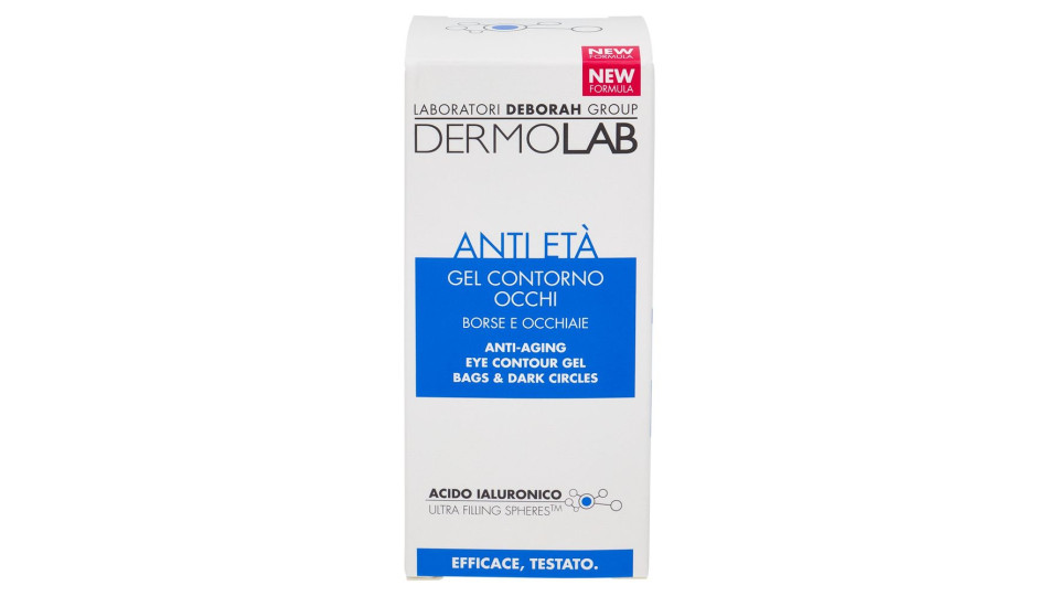 Dermolab Anti Età Gel Contorno Occhi Borse E Occhiaie 15 Ml