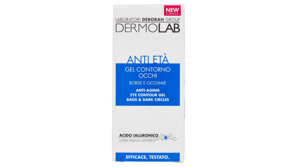 Dermolab Anti Età Gel Contorno Occhi Borse E Occhiaie 15 Ml
