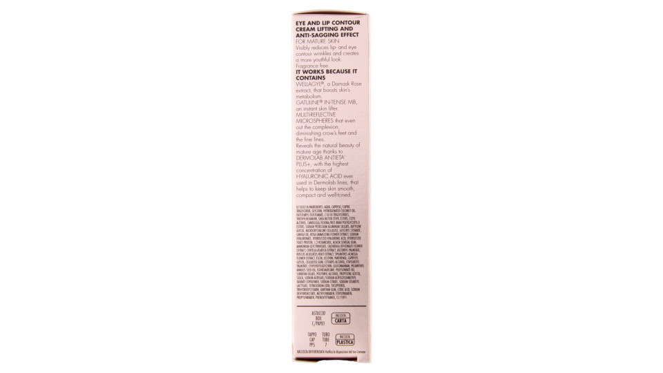 Dermolab Anti Età Plus+ Crema Contorno Occhi E Labbra Effetto Lifting Anti-cedimento 15 Ml