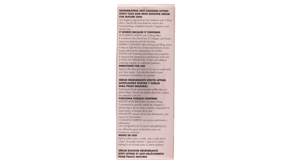Dermolab Anti Età Plus+ Siero Booster Viso E Collo Rigenerante Effetto Lifting Anti-cedimento 30 Ml