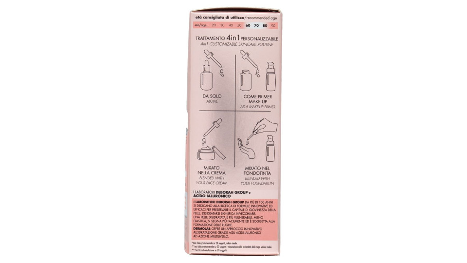 Dermolab Anti Età Plus+ Siero Booster Viso E Collo Rigenerante Effetto Lifting Anti-cedimento 30 Ml