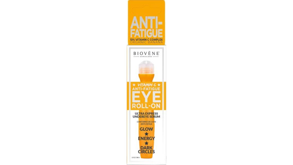 Contorno Occhi Siero Antifatica 10% Vitamina C + Banana Biologica Biovène 15 Ml