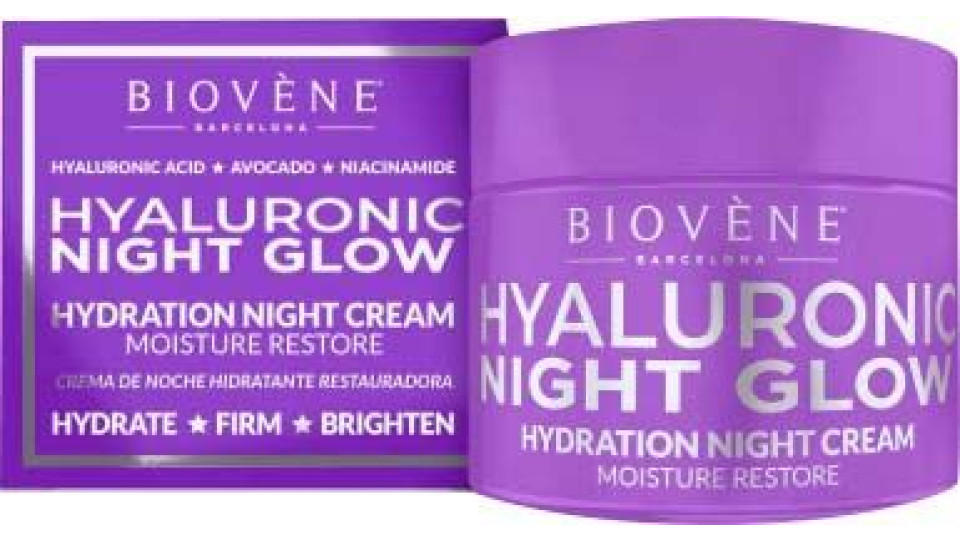 Crema Notte Con Siero Idratante Con Acido Ialuronico Biovène 50 Ml